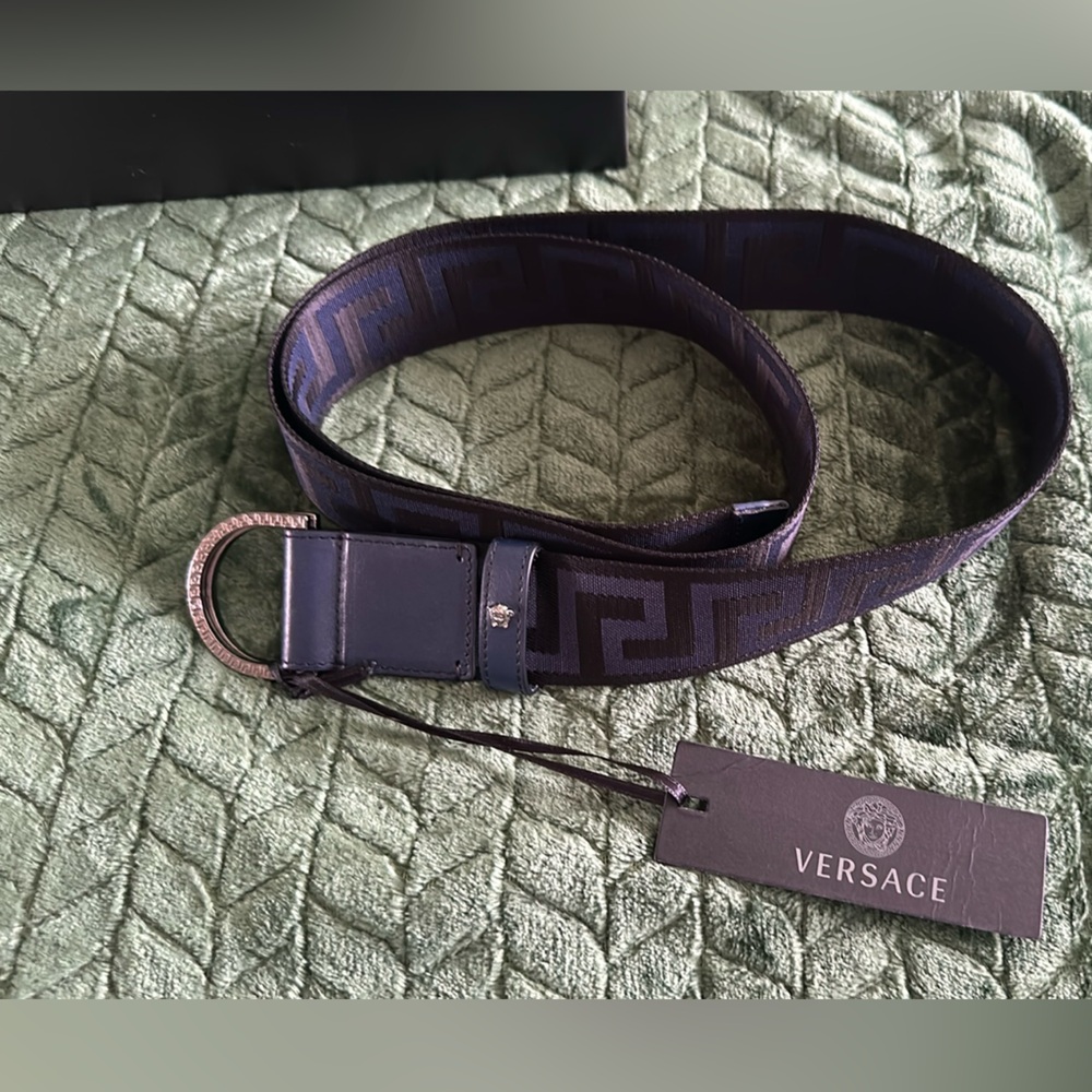 Versace Greek Key Belt - Picture 4 of 6